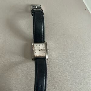 Vintage Bulova Classic Leather Watch